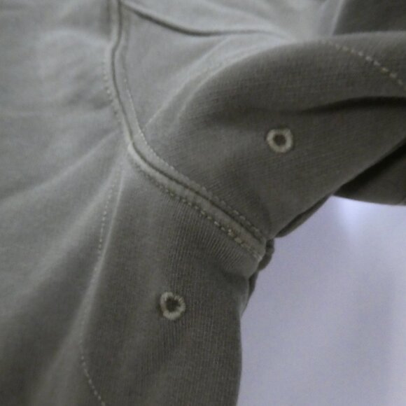 Unbranded | medium | Khaki Pullover Sweatshirt | Collar - Zip - Snap Button - Picture 16 of 16